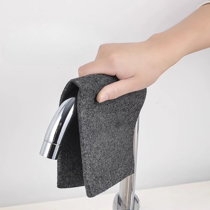15PCS Glass Cleaning Cloth for Surface Cleaning, Highly Absorbent Towel for Wiping Mirror Artifacts, Scouring Pad Towel