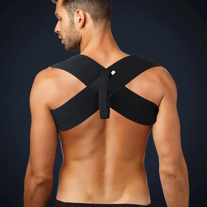 

Back Posture Corrector Adjustable Neck Brace Training Equipment Home Office Men Women Postura Shoulder Support Correction Belt