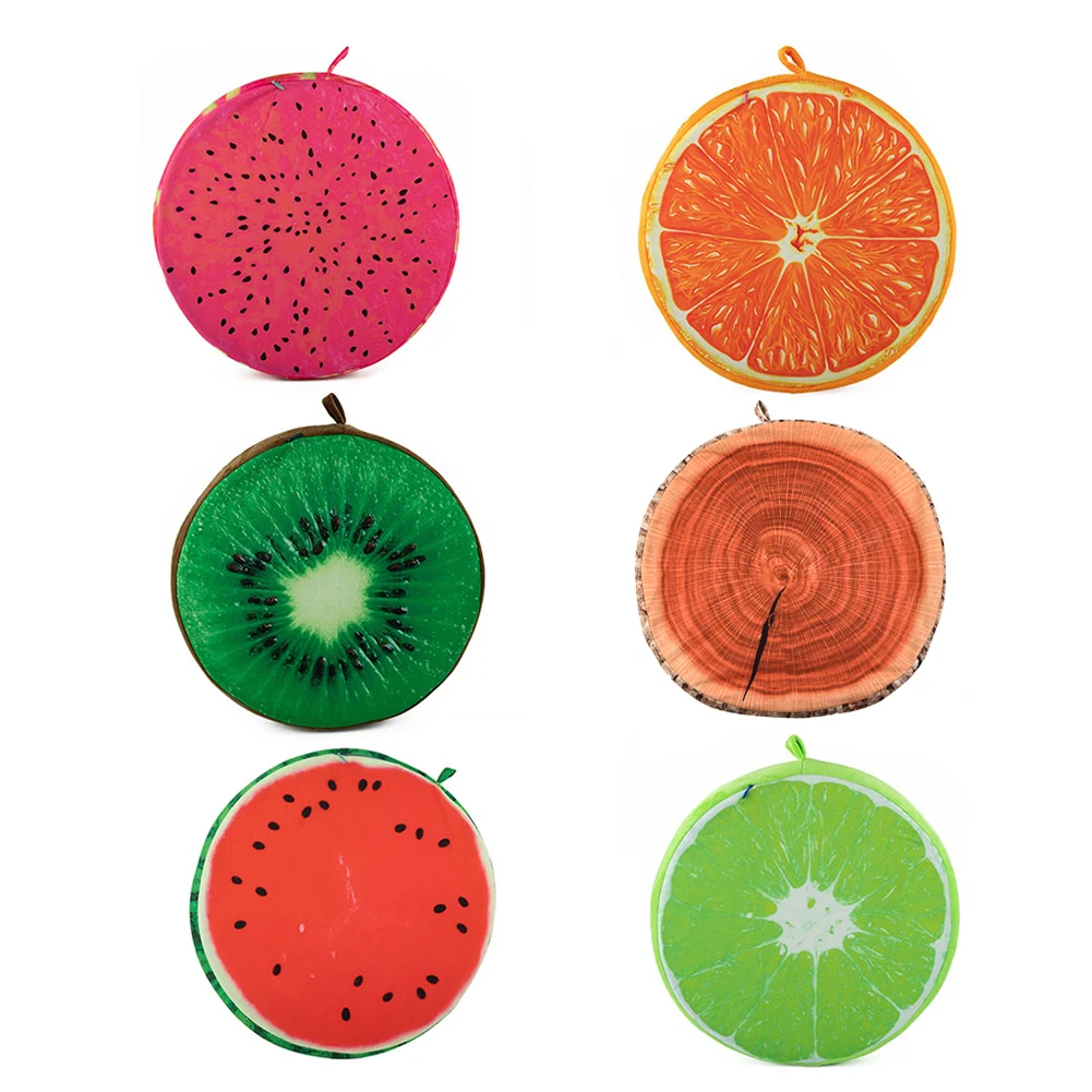 1 Pc Kissen 40 cm Sitzkissen Obst Form Runde Kissen Plüsch Für Outdoor Home Garten Wohnzimmer Hause Dekoration zubehör – Detail 37