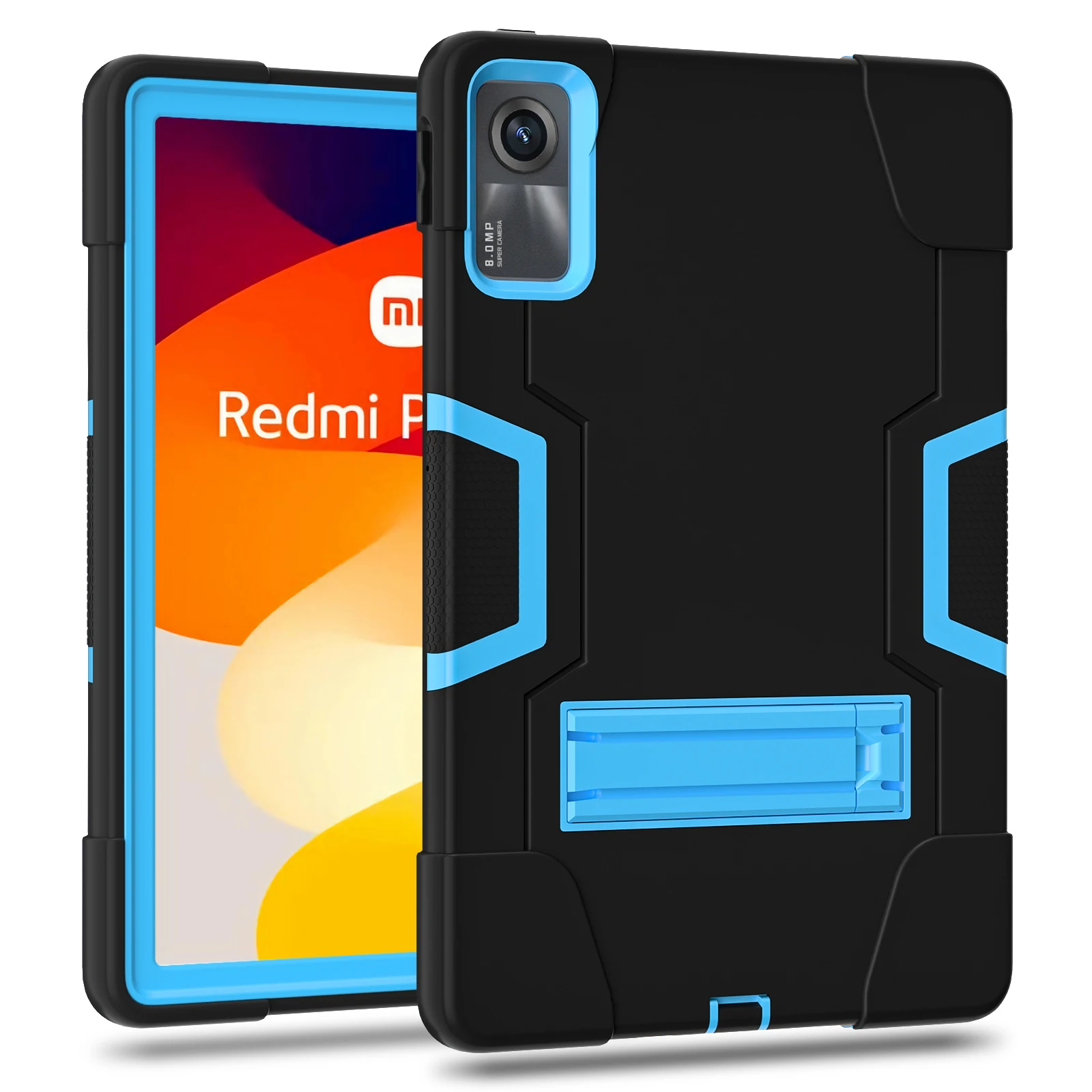Durable Hybrid Stand Armor Case for 11 Tablets - PC Silicon Protection