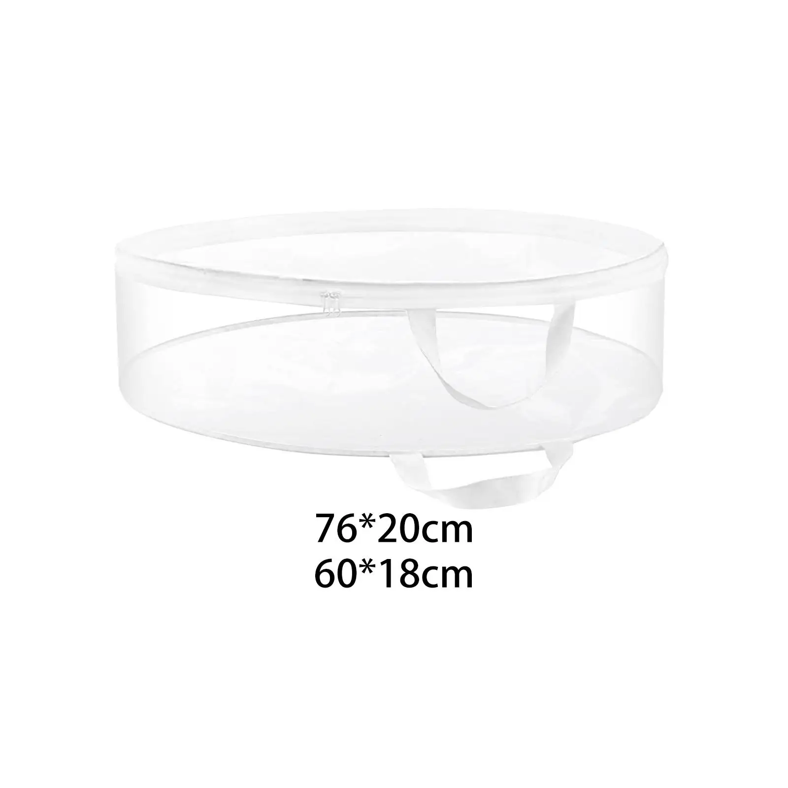 

Контейнер для хранения венков, сумка для хранения рождественских венков с двумя молниями и усиленными ручками, контейнер для венков, Гирлянд