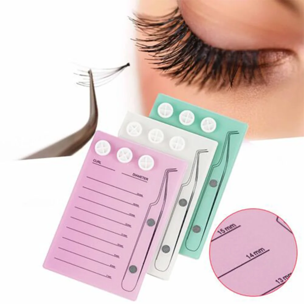 

Magnetic Eyelash Suction Plate Holder Pallet Glue Pallet Eyelash Acrylic Board Grafting False Lashes Tool Makeup Accessories