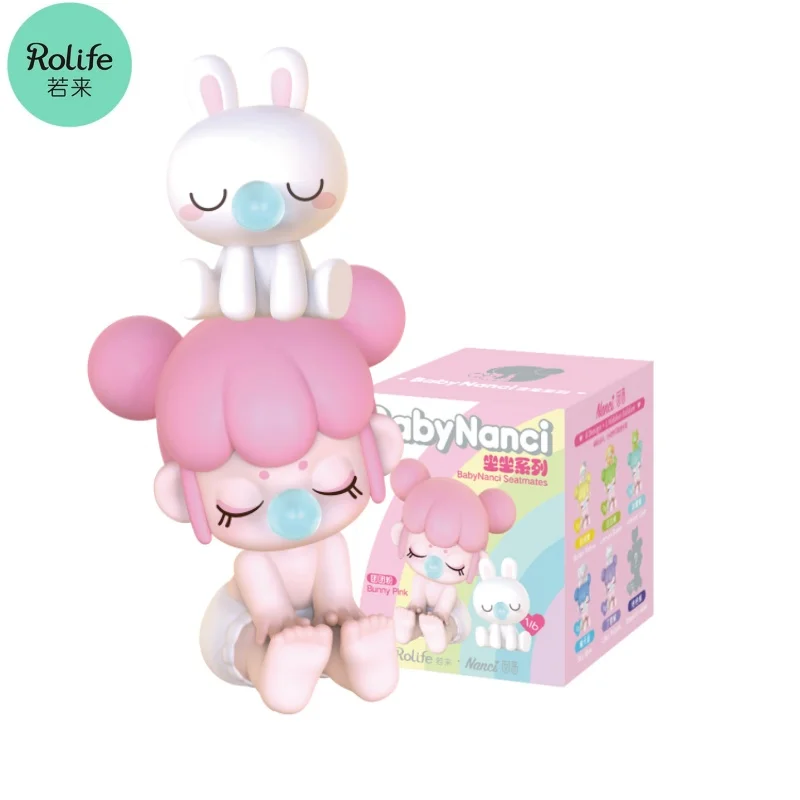 로보타임 롤라이프 베이비낸시 시트메이츠 블라인드 박스 액션 피규어 인형 장난감, 서프라이즈 박스 레이디 장난감-NAXX0