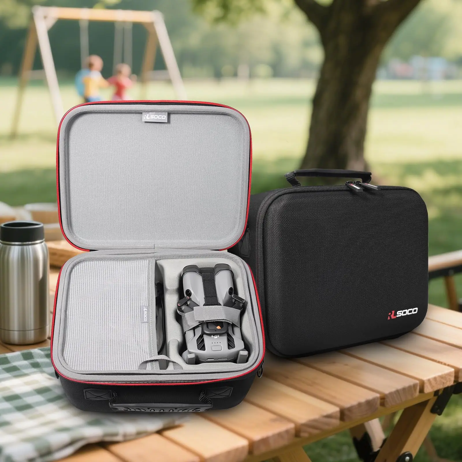 DJI 미니 5 프로 드론용 휴대용 하드 케이스, DJI RC 2 또는 RC-N3 컨트롤러, 배터리 등의 액세서리 풀세트 수납 가능