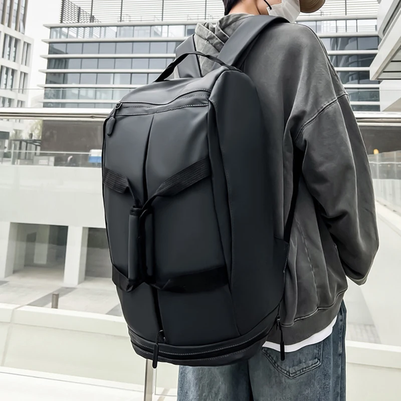 Nylon Sport Duffel Backpack for Men Women Gym Fitness Travel