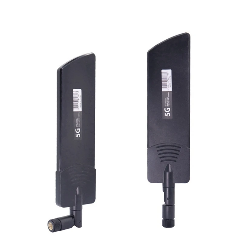 

3X 600-6000Mhz Flexible Fold Wireless Router 2G 3G GSM GPRS 4G 5G High Gain 40 LTE Signal Booster WIFI Antenna Black B