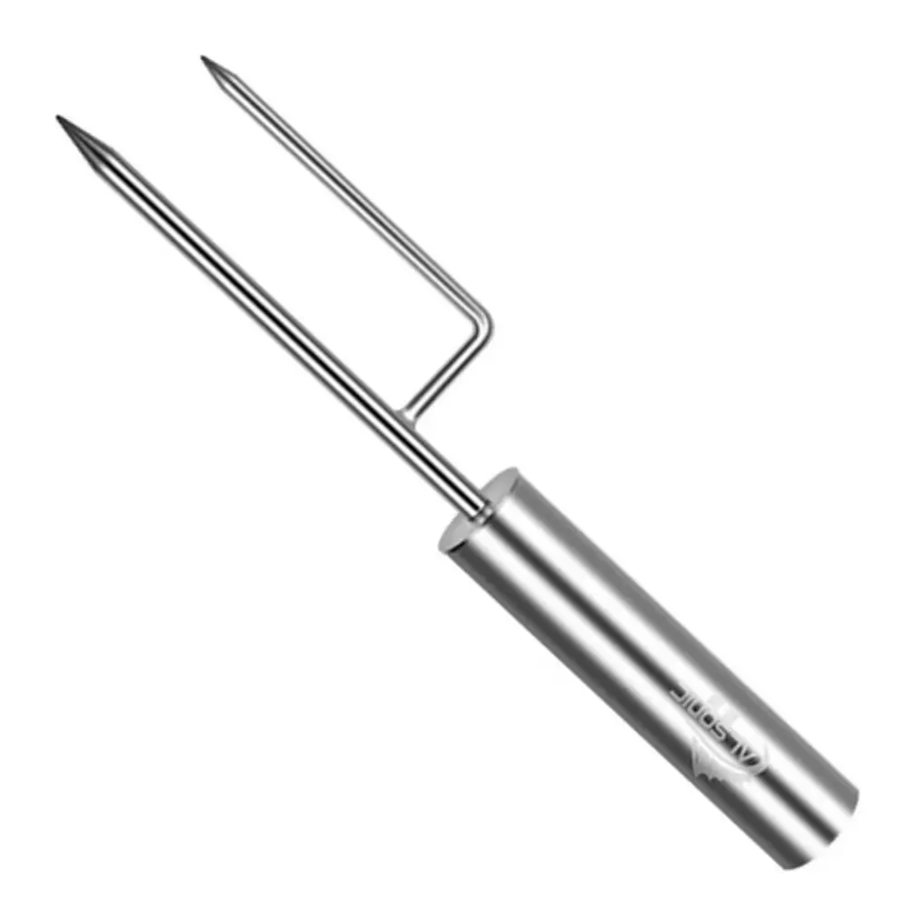 Angelrutenhalter aus Metall, nicht verformbar, zum Einstecken in den Boden, Meeresrutenhalterung, leicht zu tragen, leichter Angelrutenhalter, Meeresangeln – Detail 5