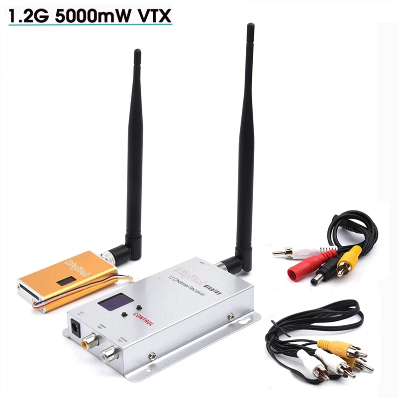FPV  ù FPV  ۽ű, 1.2Ghz 5000MW 5W, 30km Ÿ 1.1G 1.2G 1200Mhz   ۽ű ù