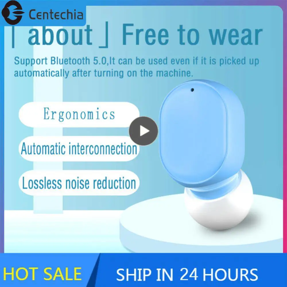 Olaf Mini Cuffie Senza Fili Cuffie Stereo In-Ear Sport Auricolari Impermeabili Auricolari Blue-Tooth Con Microfono
