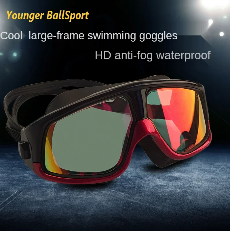 Myopia Swimming Goggles Professional Silicone Gear Scuba Diving Mask Adults Anti-Fog UV Waterproof Swim/Dive Men Women Goggles