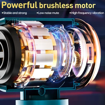 SZUK Car Vacuum Cleaner Strong Suction Wireless Portable Cleaning Machine Handheld Mini Vacuum Cleaner for Car Home and Keyboard 2