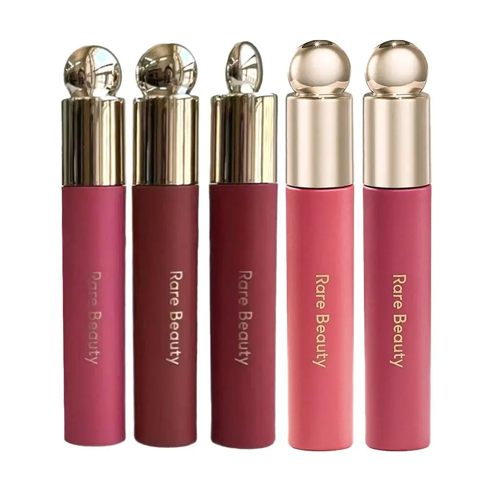 Rare Beauty Moisturizing Lip Glaze/Highlighter Nutrient Repair Lightweight Non-greasy Natural Luster Brighten Lipstick Cosmetic 4