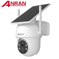 ANRAN caméra solaire 1/2 pièces 3/5MP extérieur 2.4G Wifi caméra de sécurité batterie caméras Protection de Surveillance à domicile PIR détection humaine 1