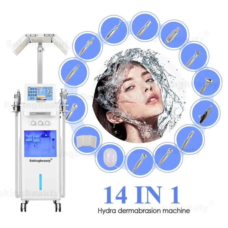 Hydra Skin Tightening Beauty Machine Reduces Fine Lines Deep Cleaning Equipment for Beauty Hydrotherapy