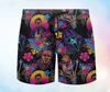 2024 Men's Shorts Summer Shorts Casual Shorts Pocket Drawstring Horror Movie Breathable Short Fashion Streetwear beach pants 2