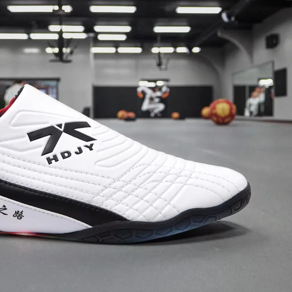Professional Taekwondo Unisex Soft Sole Tai Chi Shoes Indoor and Outdoor Fitness Shoes Men's Women's Casual Martial Arts