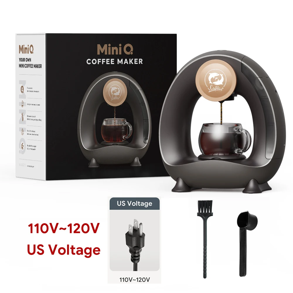آلة قهوة iCafilas MINI Q محمولة لصنع القهوة الأمري...