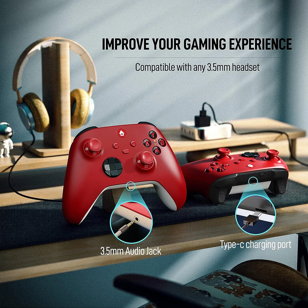 Xbox One  е, PC, Xbox One ø X, S ù  ͺ  Ʈѷ, 6  , 2.4G