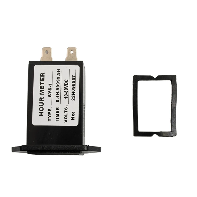 Engine Hour Meter Tractor-Diesel Engine LCD-Digital Hour Meter Rectangular Hourmeter Timer Counter