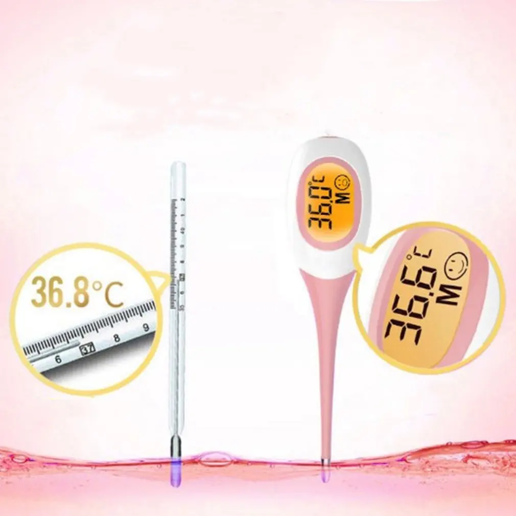 Electronic Thermometer 8 Seconds Fast Measurement For Adults Children LED Pet Dog Cat Oral Cavity Armpit ℉/℃ Thermometer animal thermometer