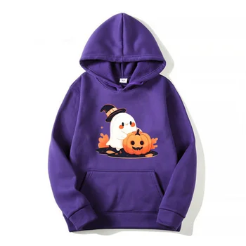 جودة عالية 2025 عيد الميلاد الهيب هوب الرعب المطبوعة هوديي عارضة فضفاضة مريحة رياضية البلوز 3