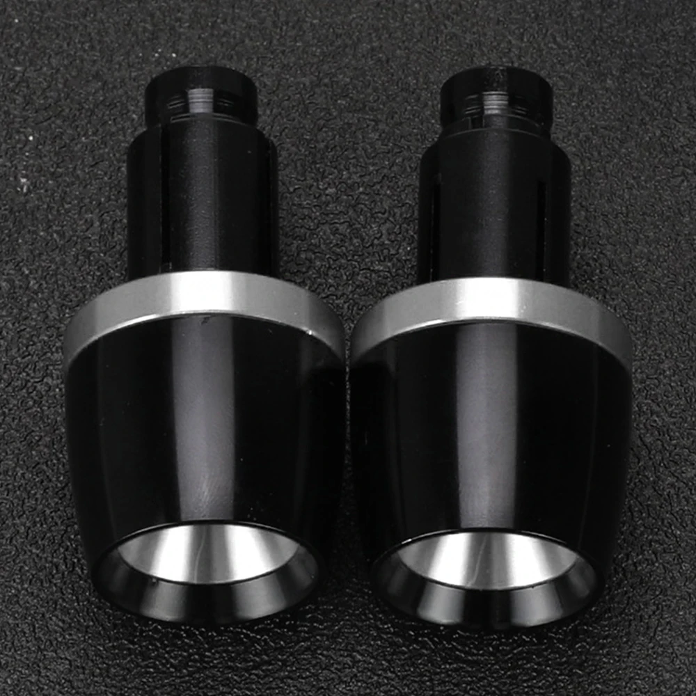 7/8" 22mm Motorcycle CNC Aluminum Handlebar Rubber Hand Grip For Sports
