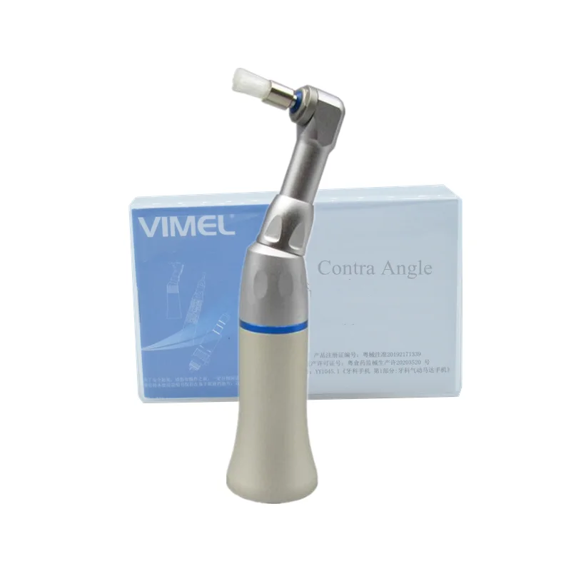 

Screw on Dental Prophylaxis Low Speed Contra Angle Handpiece for Prophy Cups, Prophy Brush