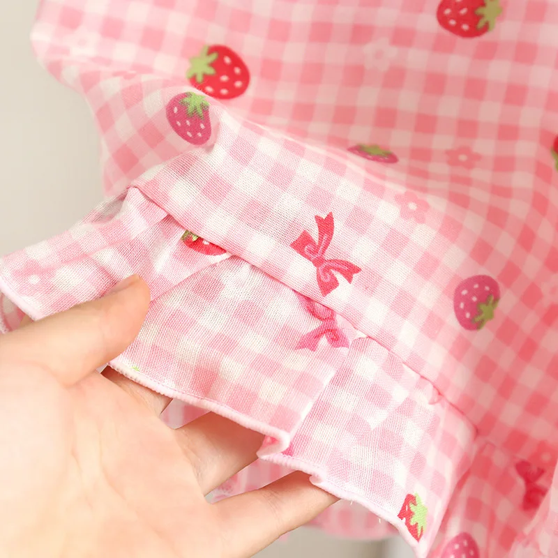 New summer pajamas two-piece ladies suspenders + shorts set 100% cotton gauze small fresh and cool home clothes loose pajamas