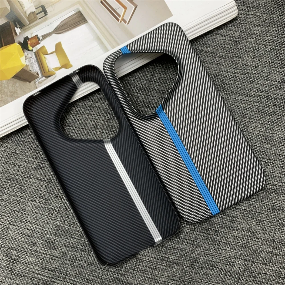 Slim Carbon Fiber Pattern Cool Case - Breathable Shockproof Cover with Heat Dissipation