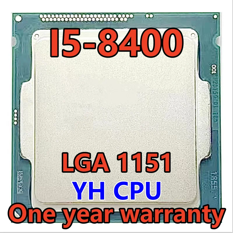 

i5-8400 i5 8400 SR3QT 2.8 GHz Six-Core Six-Thread CPU Processor 9M 65W LGA 1151