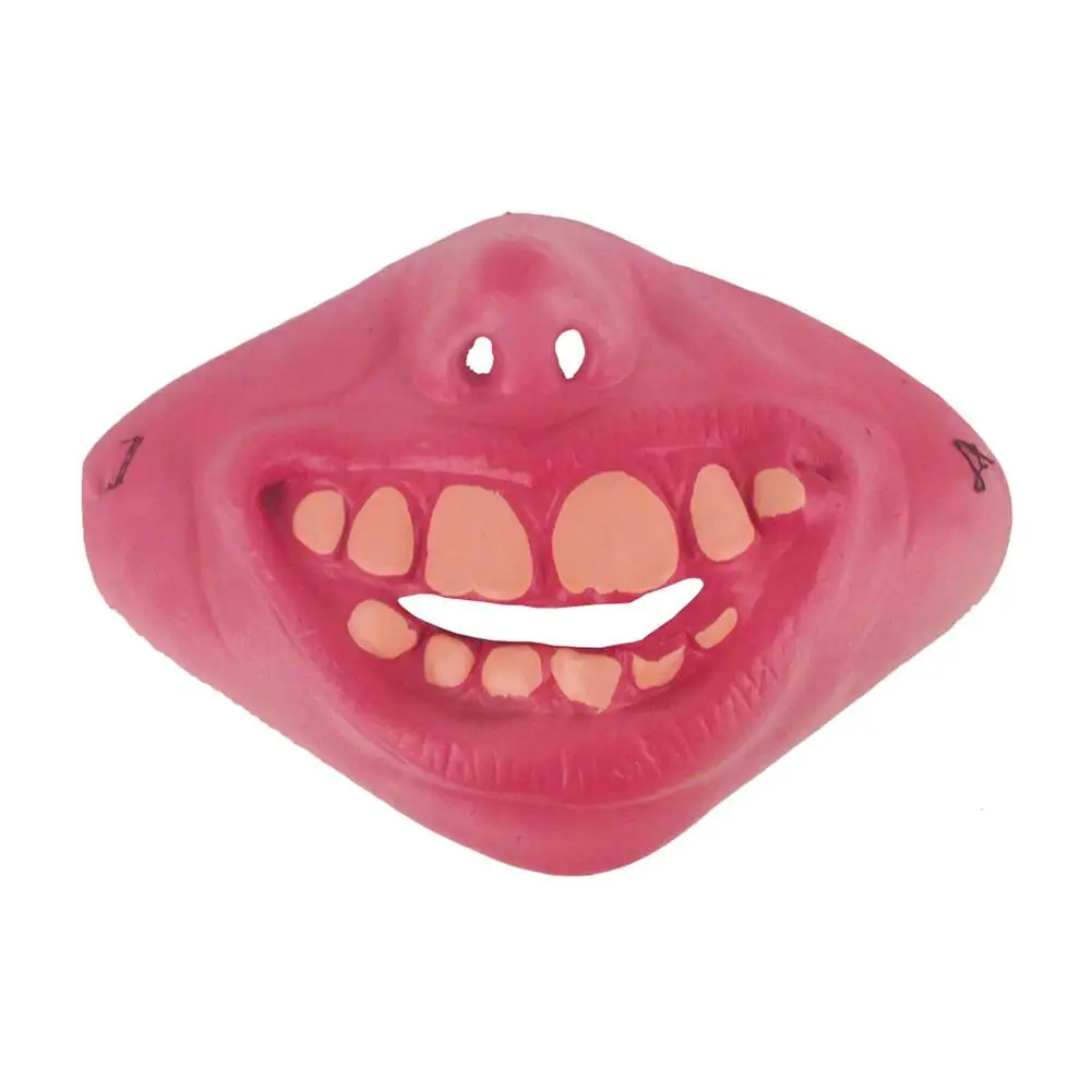 1 Stück Lustige Erwachsenen-Partymaske Latex-Clown-Cosplay Halbgesichtsmaske Gruselige Schreckliche Masken Cosplay-Kostüm Party Gruselige Dekorationsartikel – Detail 15