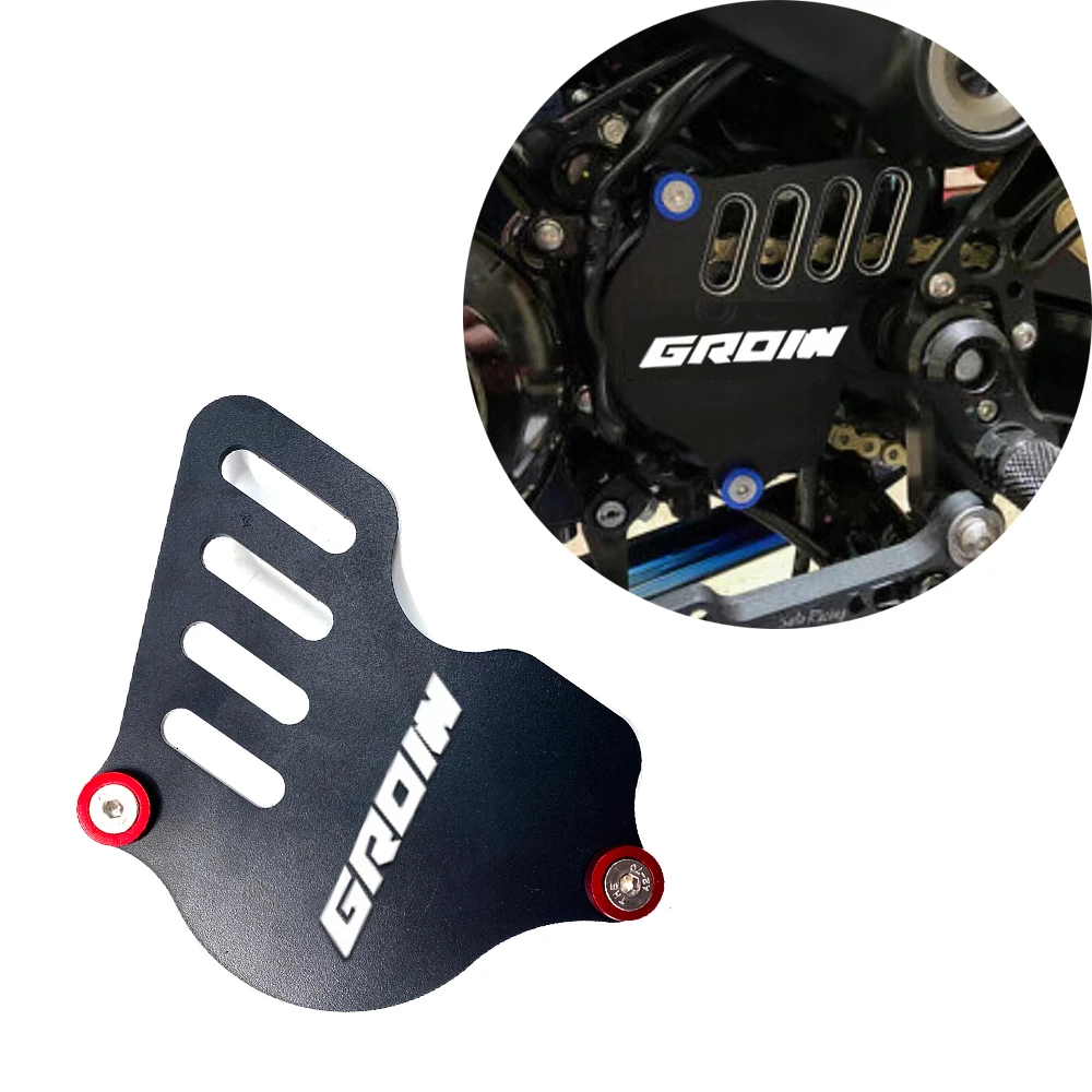 Motorcycle Chain Guard Cover Billet Aluminum Sprocket Cover For Honda