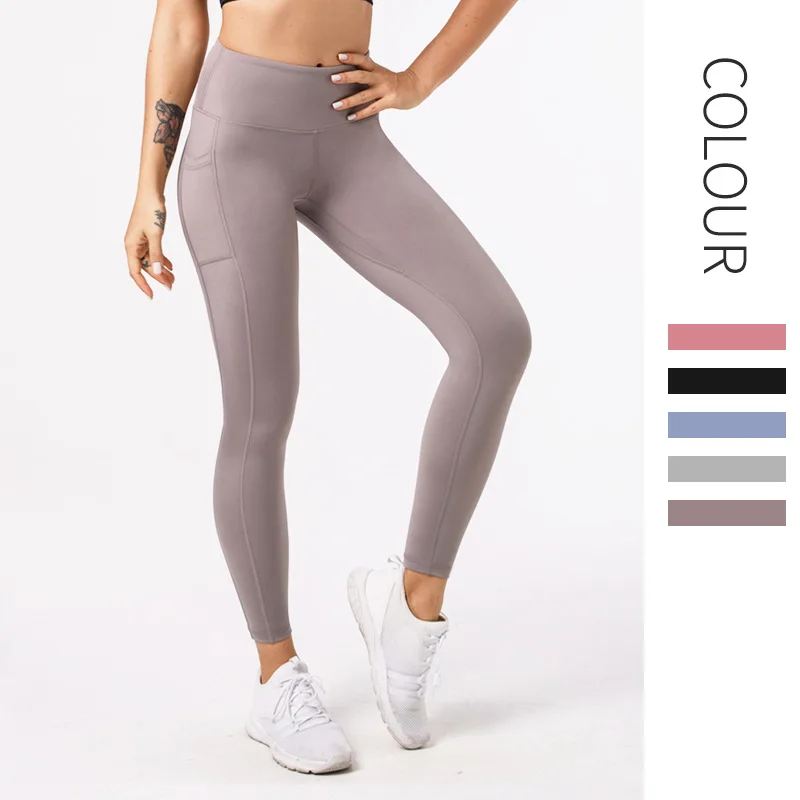 

Rosielars Women Sexy Fitness Sport Pant Pockets Shaping Yoga Gym Pant Stretch Street Wear Leggings Running Pant Pantalones Mujer