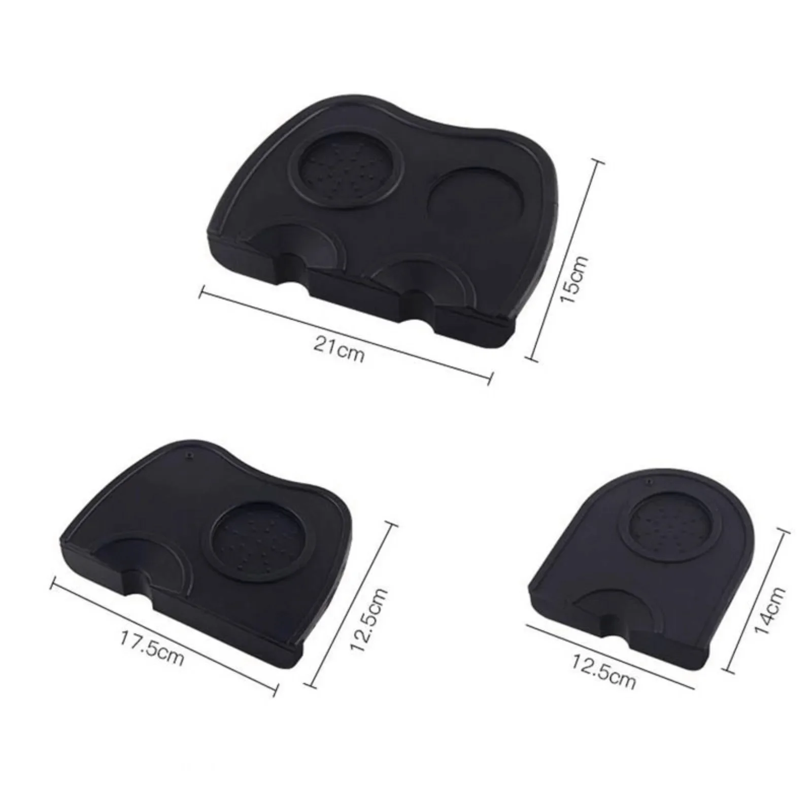 Description Picture 4 of itemEspresso Coffee Tampers Mat Silicone Tamper Holder Corner Mat Pad Anti-skid Tamper Mat Barista Coffeeware Tamping Tools