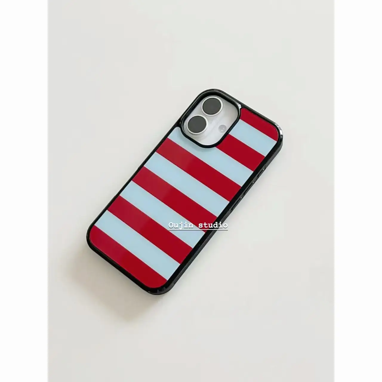 ตัวเลือกสินค้า เคส iPhone ลายเส้นสีสันสดใส ป้องกันตกกระแทก สไตล์เกาหลี