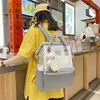 Back To School Book Bags Female Korean Version High School Junior High Student Japanese Campus Large-capacity Backpack For Women 3