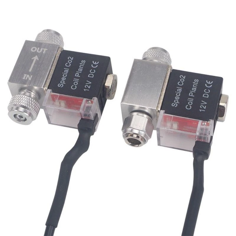 Aquarium CO2 Regulator System with Low Temperature Solenoid Valve