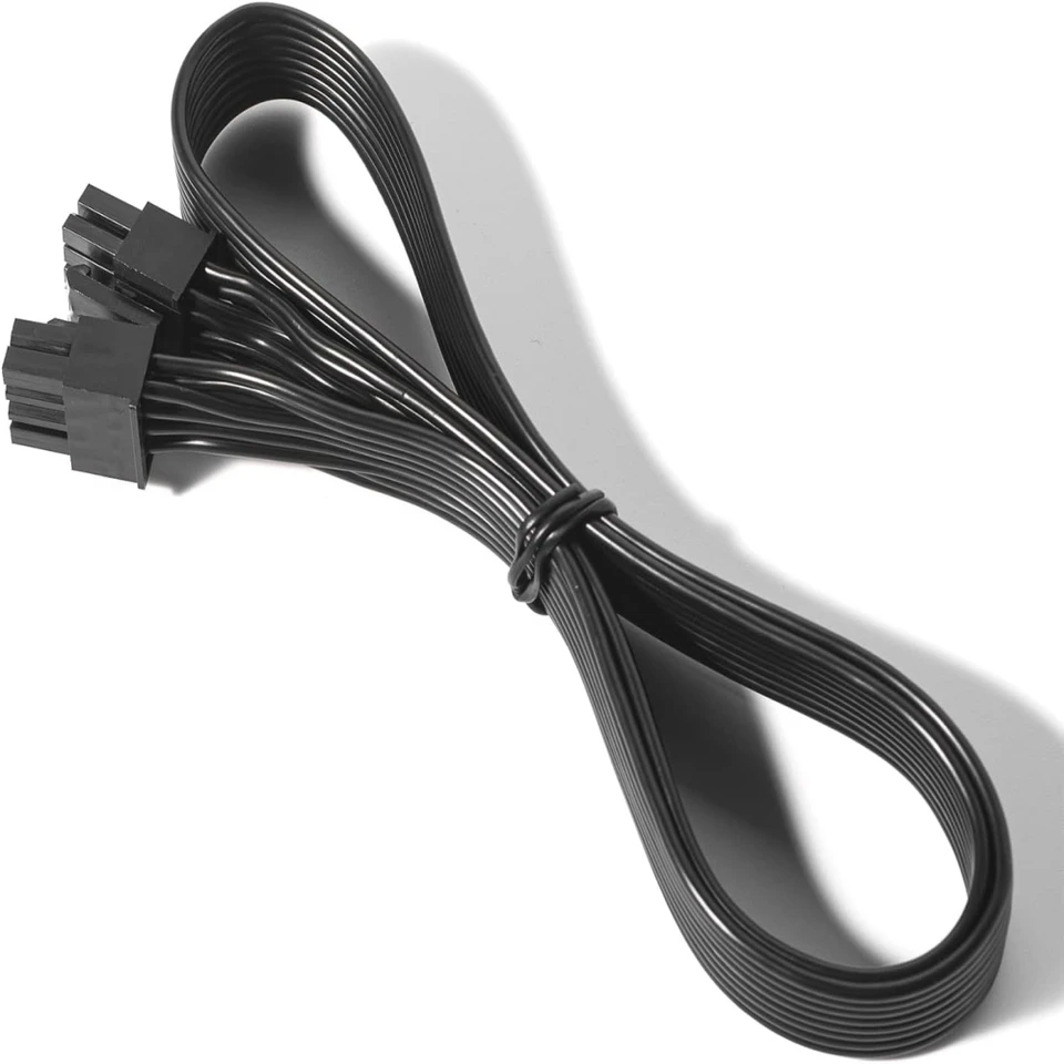 60CM 18AWG PCI-E Dual 8-pin Power Cable For Seasonic Power Supplies
