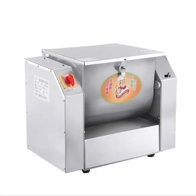 

Horizontal stainless steel dough machine commercial household silent kneading chef machine large capacity power 15kg