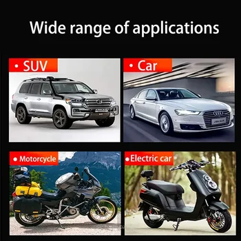 مسمار إصلاح الإطارات الفراغ للدراجات النارية والسيارات والشاحنات والدراجة البخارية وإصلاح ثقب الإطارات وأظافر مطاطية عالمية لايحتاج - Image 6