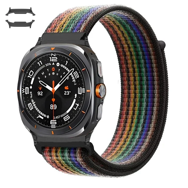 Nylon Adjustable Sports Loop Wristband