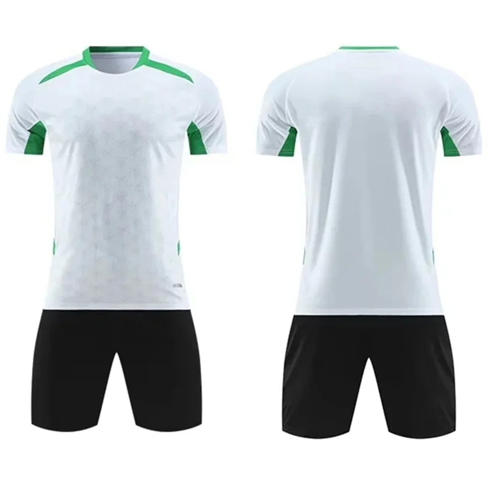 Update Kids Youth Futball Jerseys Kit Adult Soccer Training Suit 100%polyester Quick Dry Mesh Fabric Improve Your Peformance