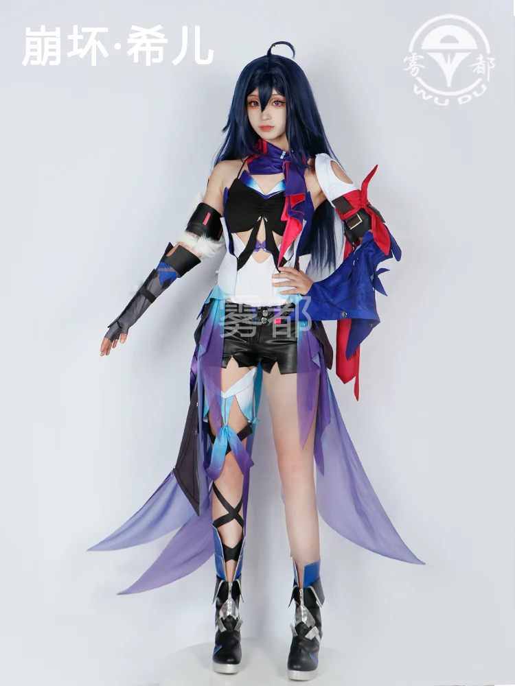 

Seele Honkai: Star Rail Cosplay Costume Suits Imperial Sister 2D Anime Animation Game Set S for Halloween Christmas Party Shows