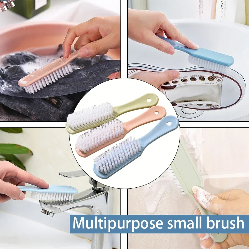 1Pcs Multifunctional Cleaning Brush Soft-bristled Shoe Brush Clothes Brush Shoe Clothing Board Brush Shoe Cleaner 2