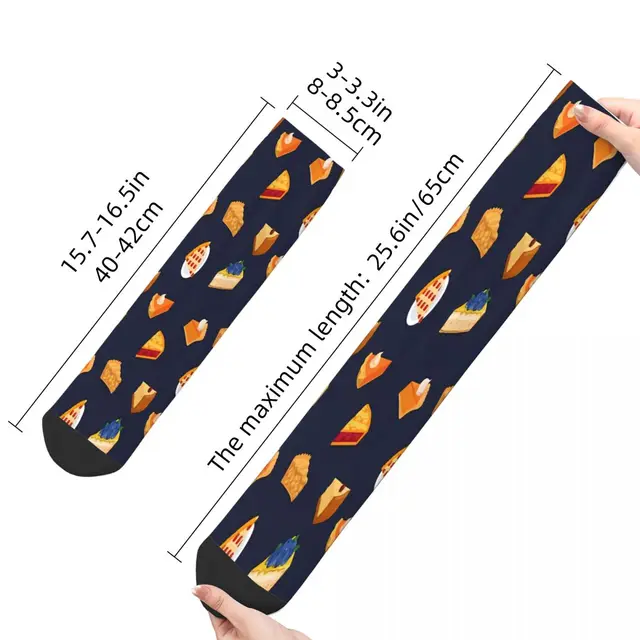 Sliced Pies Dessert Socks: affordable and unique fashion for men and women