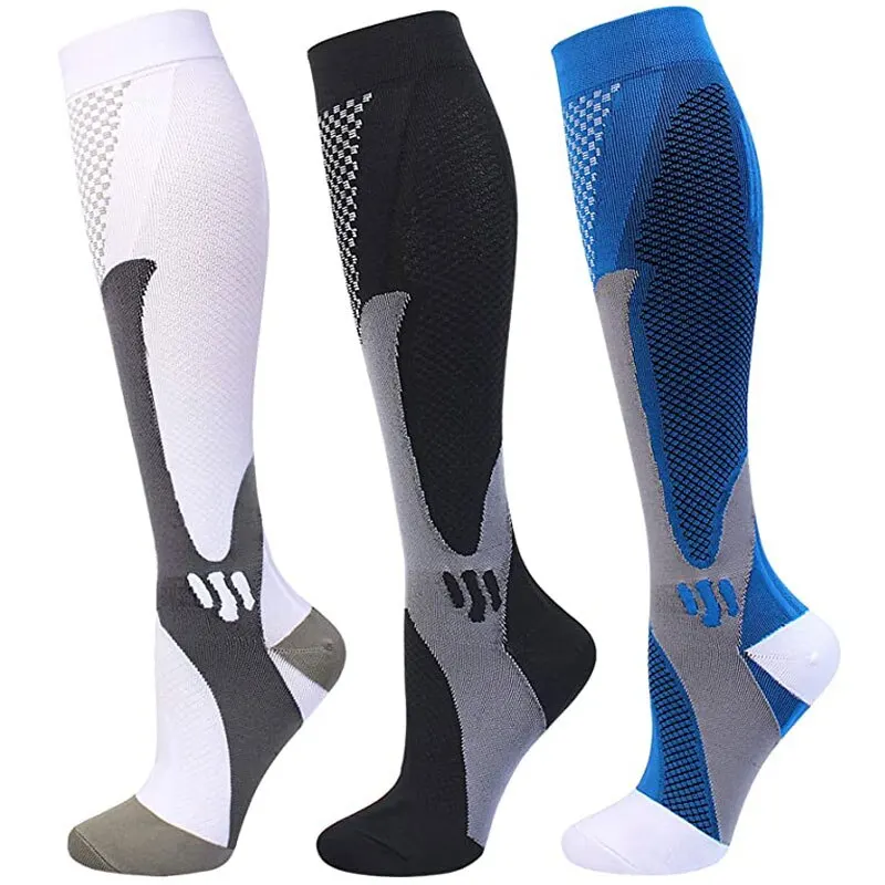 Compression Socks For Men And Women Medical Athletic Sports Running Flight Travel Cycling