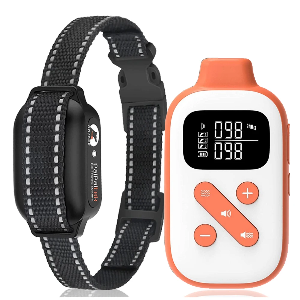 

Vibrating Dog Collar with Remote,No Shock Dog Training Collar for 5-120 lbs All Breeds ,3300ft Range,IPX7 Waterproof Dog Collar