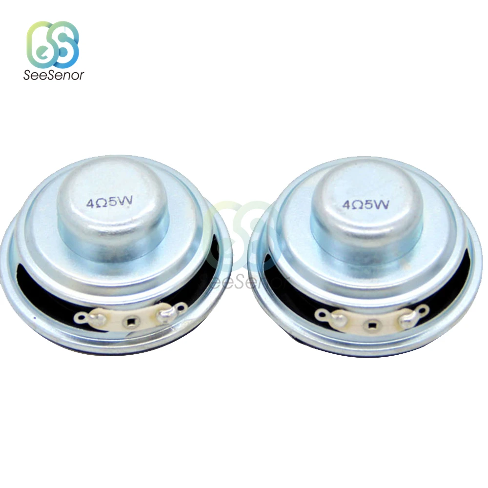 Altavoz de Audio de rango completo 45mm 50mm 4 Ohm 3W 5W altavoz estéreo Hifi DIY Bluetooth altavoces amplificadores par