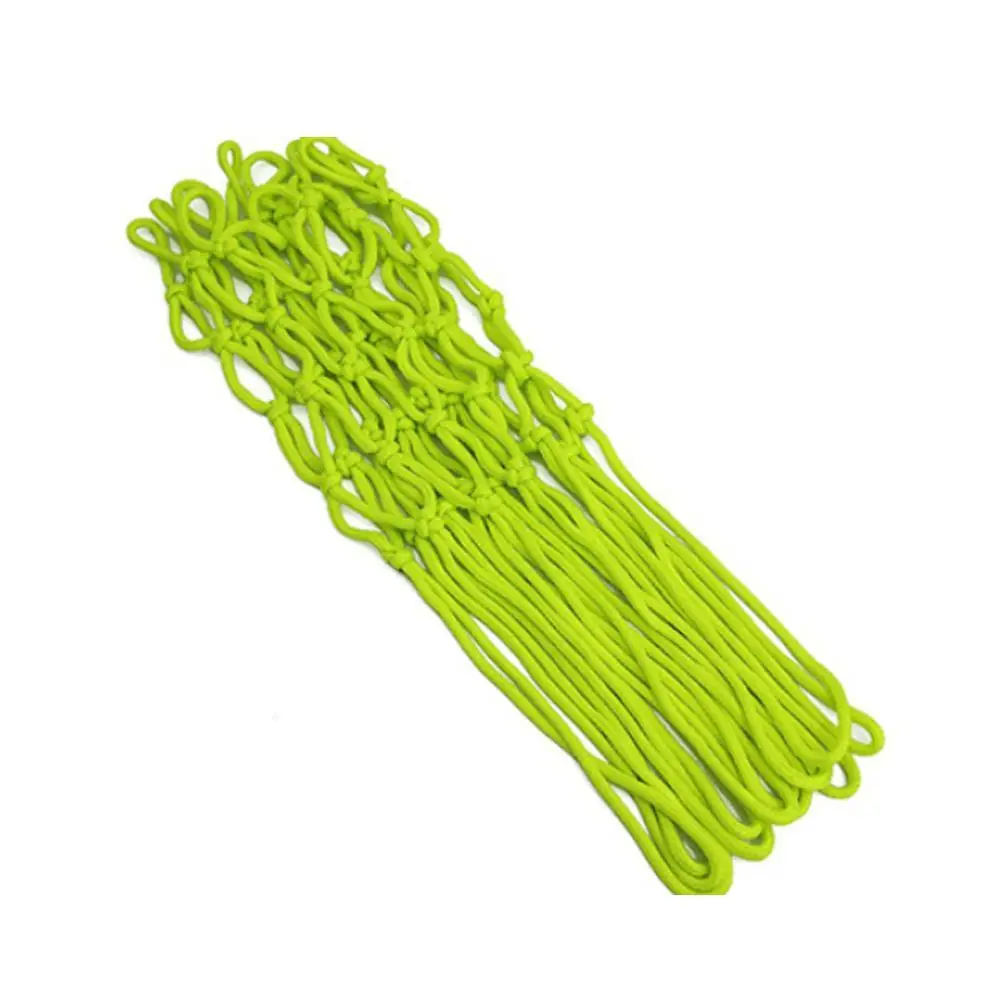 Description Picture 2 of itemNightlight Basketball Net Nylon Glowing Green Luminous Basketball Hoop Rim Net Adult Kids Basketball Sport Training Net