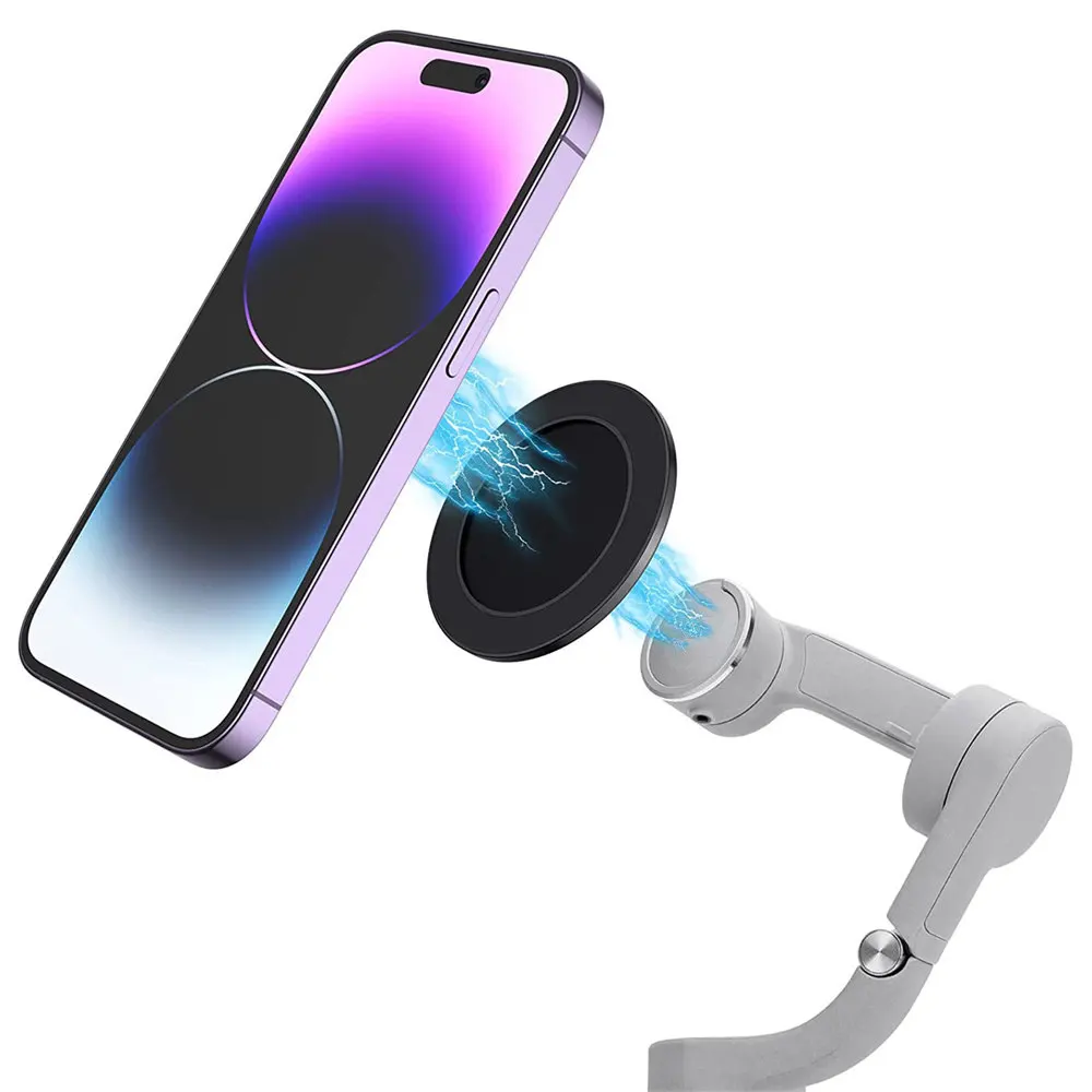 Новый Магнитный кольцевой держатель для телефона Зажим Для Magsafe Iphone  Android OM6 OM 5 OM 4 SE OM 4 адаптер и стабилизатор Osmo Gimbal |  AliExpress